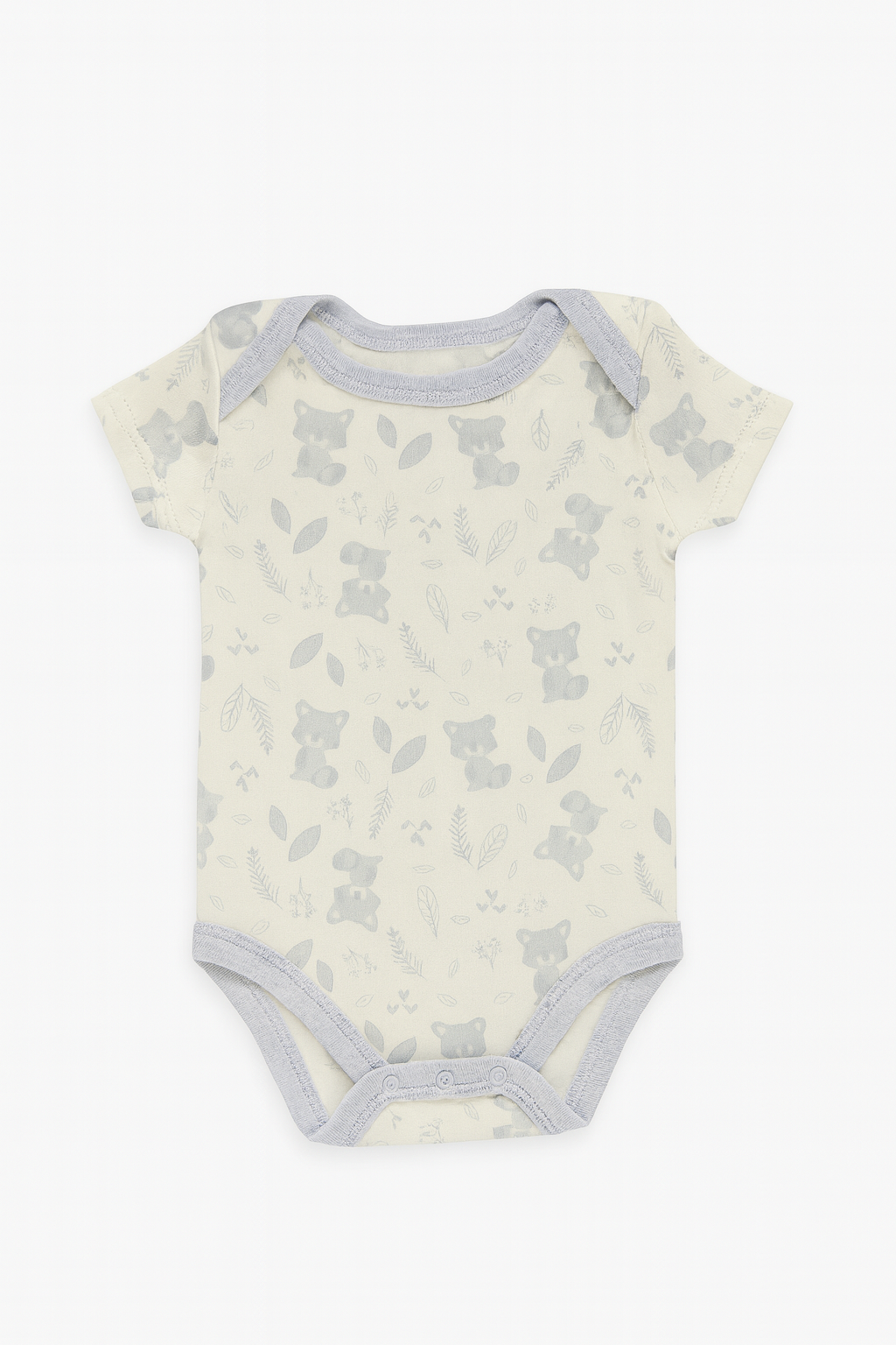 Short Sleeves Bodysuit: Woodland Fox Collection