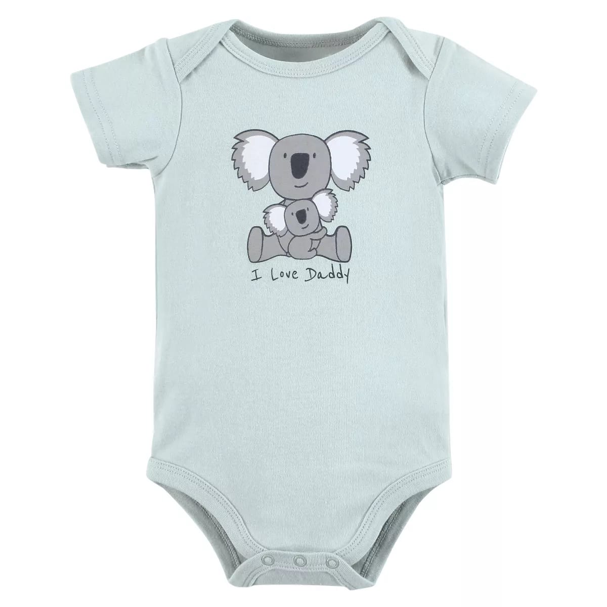 Short Sleeves Bodysuit: Blue Koala Collection