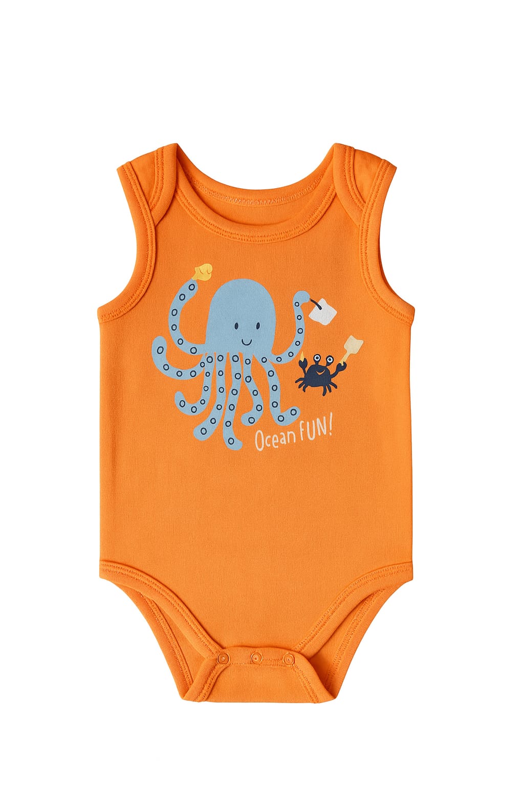 Sleeveless Bodysuit: Mr. Crab Collection
