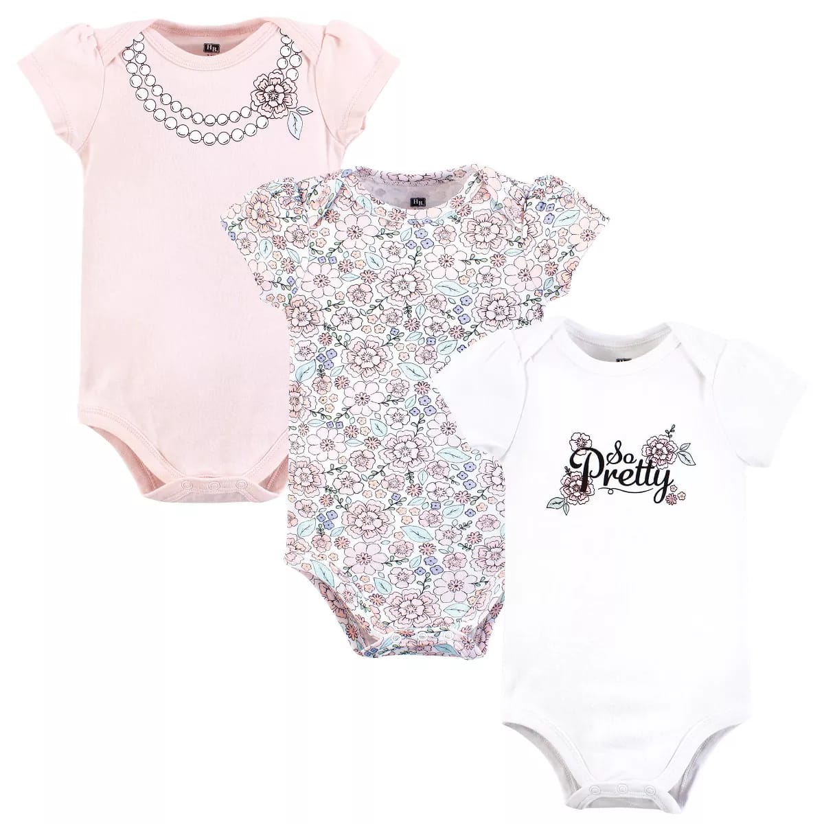 Short Sleeves Bodysuit: Rozy Dreams Collection
