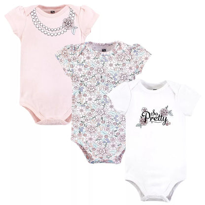 Short Sleeves Bodysuit: Rozy Dreams Collection