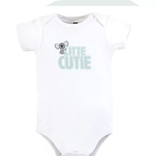 Short Sleeves Bodysuit: Blue Koala Collection