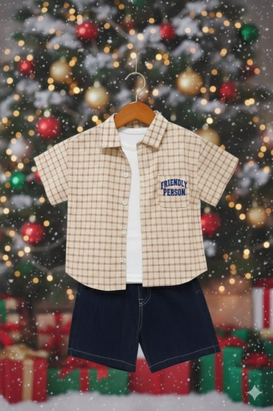 Christmas Friendly Person 3-Piece Set