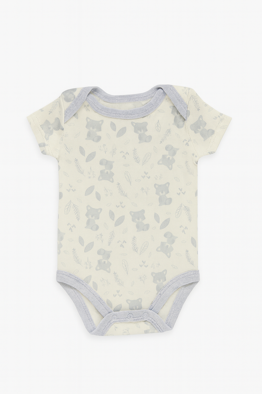 Short Sleeves Bodysuit: Woodland Fox Collection