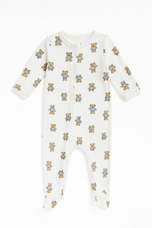 Baby Sleepsuit: Cuddle Bear