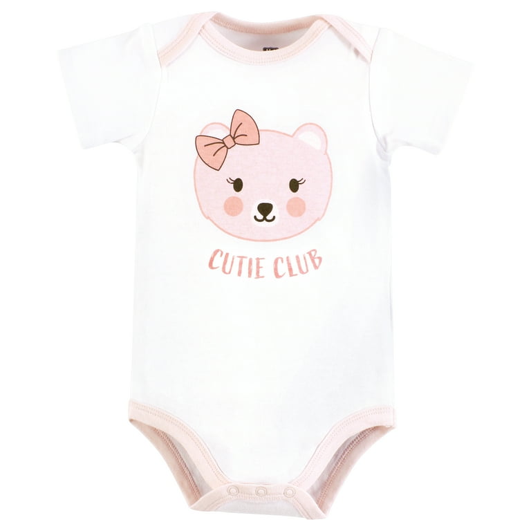 Short Sleeves Bodysuit: Cutie Bear Collection