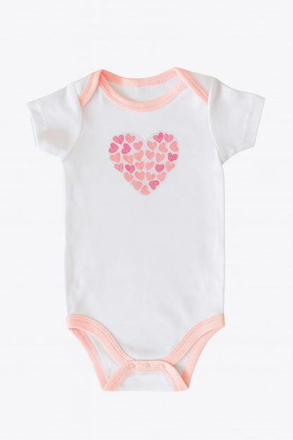 Short Sleeves Bodysuit: Cutie Bear Collection