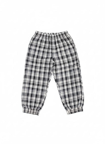 Plaid Heart Linen & Cotton 3-Piece Set