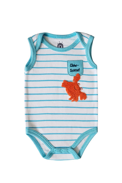Sleeveless Bodysuit: Mr. Crab Collection