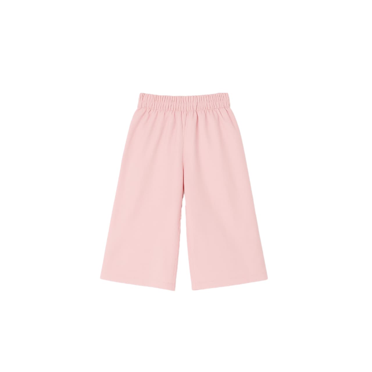 Ruffle Collar Top & Pink Trousers Set