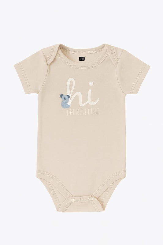 Short Sleeves Bodysuit: Say Hello Collection